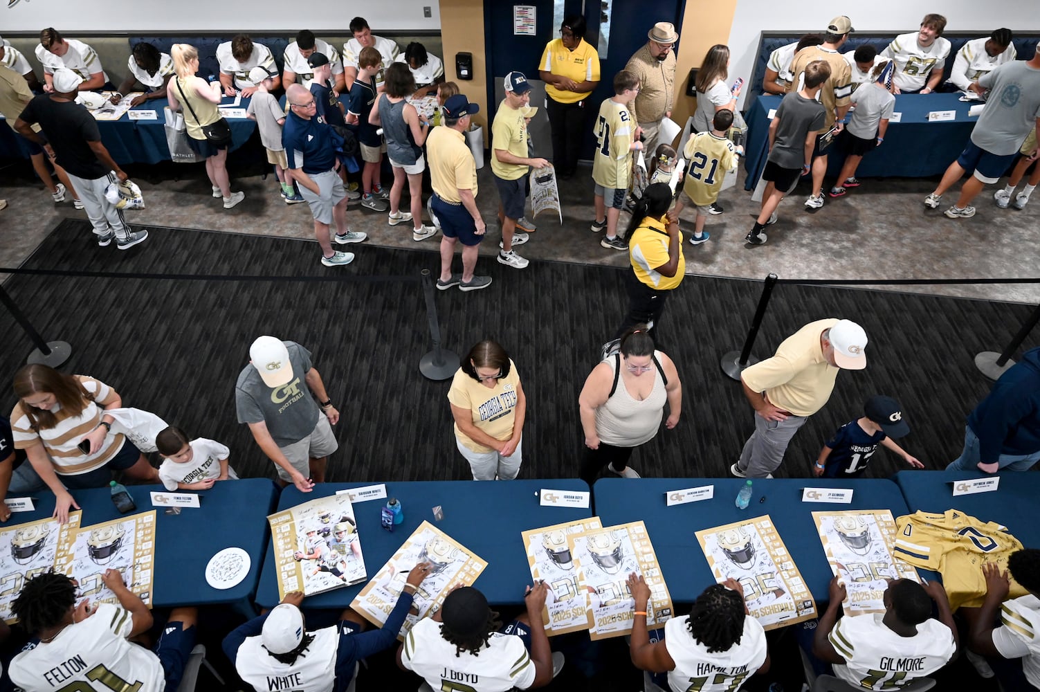Photos from Georgia Tech fans day event