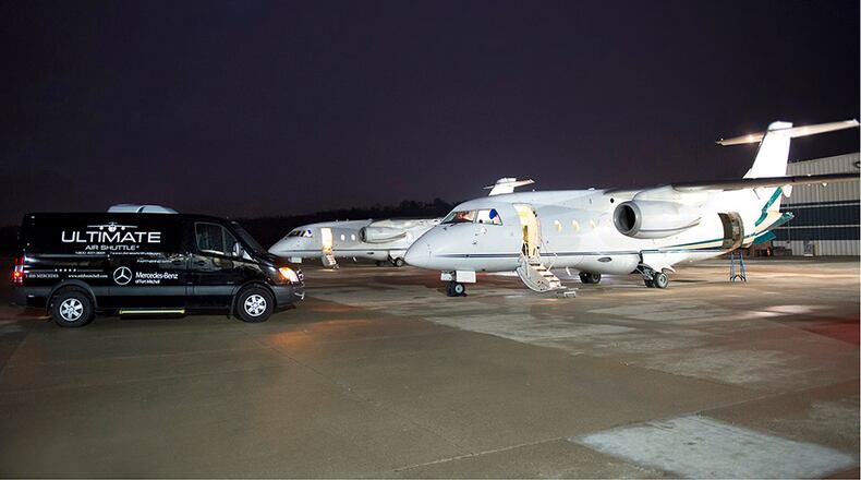 Ultimate Air Shuttle recently began service to Cleveland and Cincinnati from PDK Airport. CONTRIBUTED