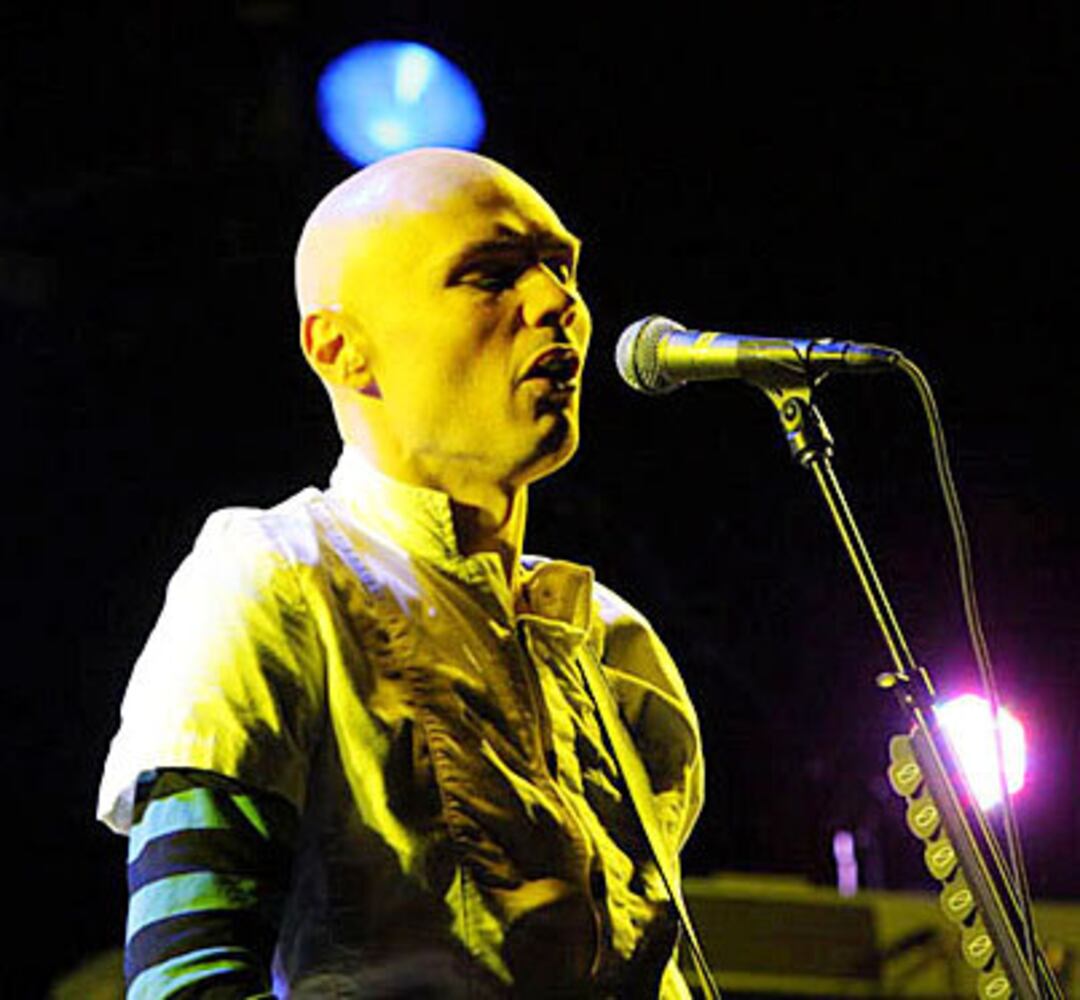 Smashing Pumpkins play in Athens