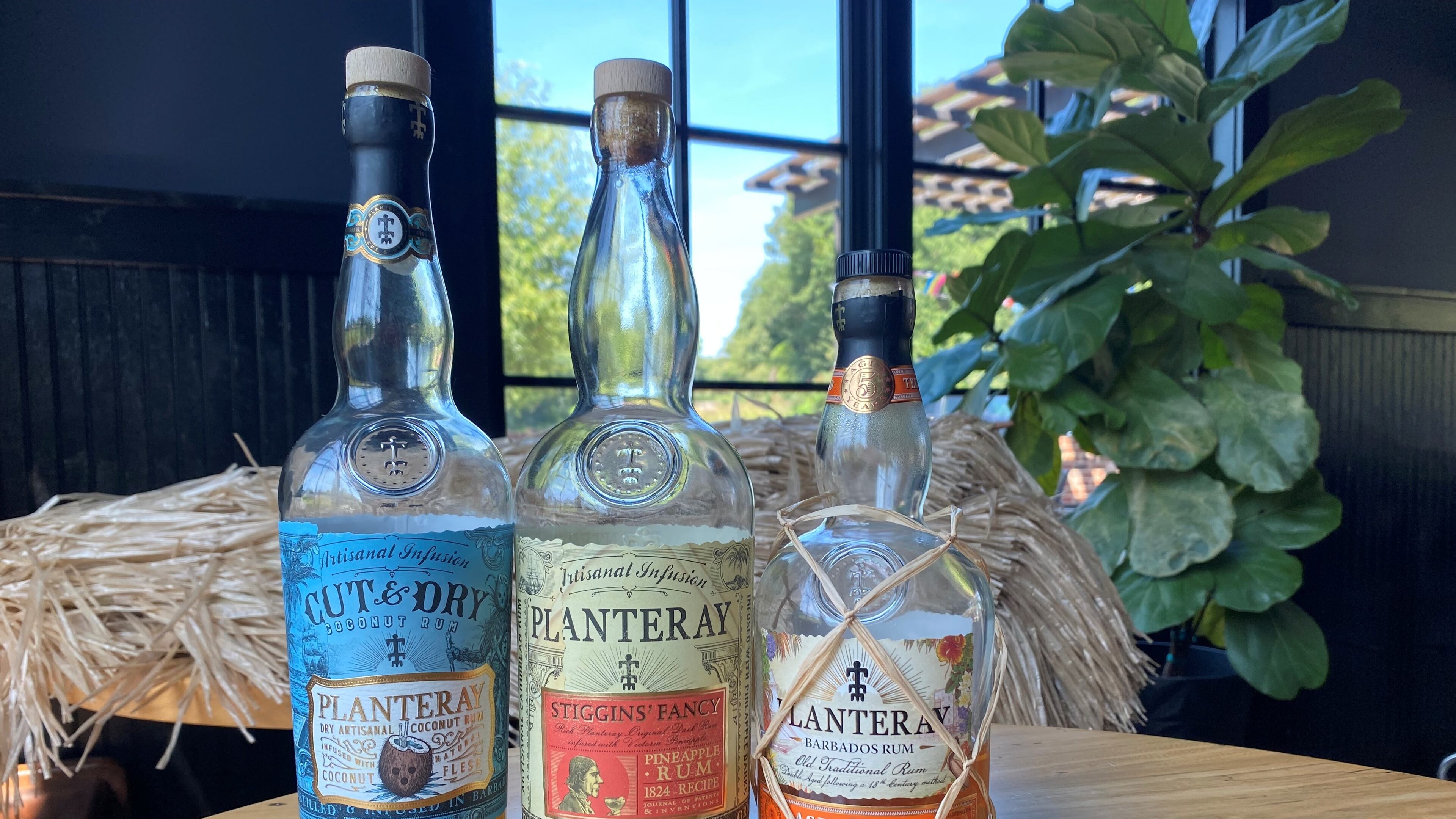 Planteray makes flavored rums that are delicious on the rocks or in a refreshing cocktail such as the coppertone daiquiri. (Jerry Slater for The Atlanta Journal-Constitution)