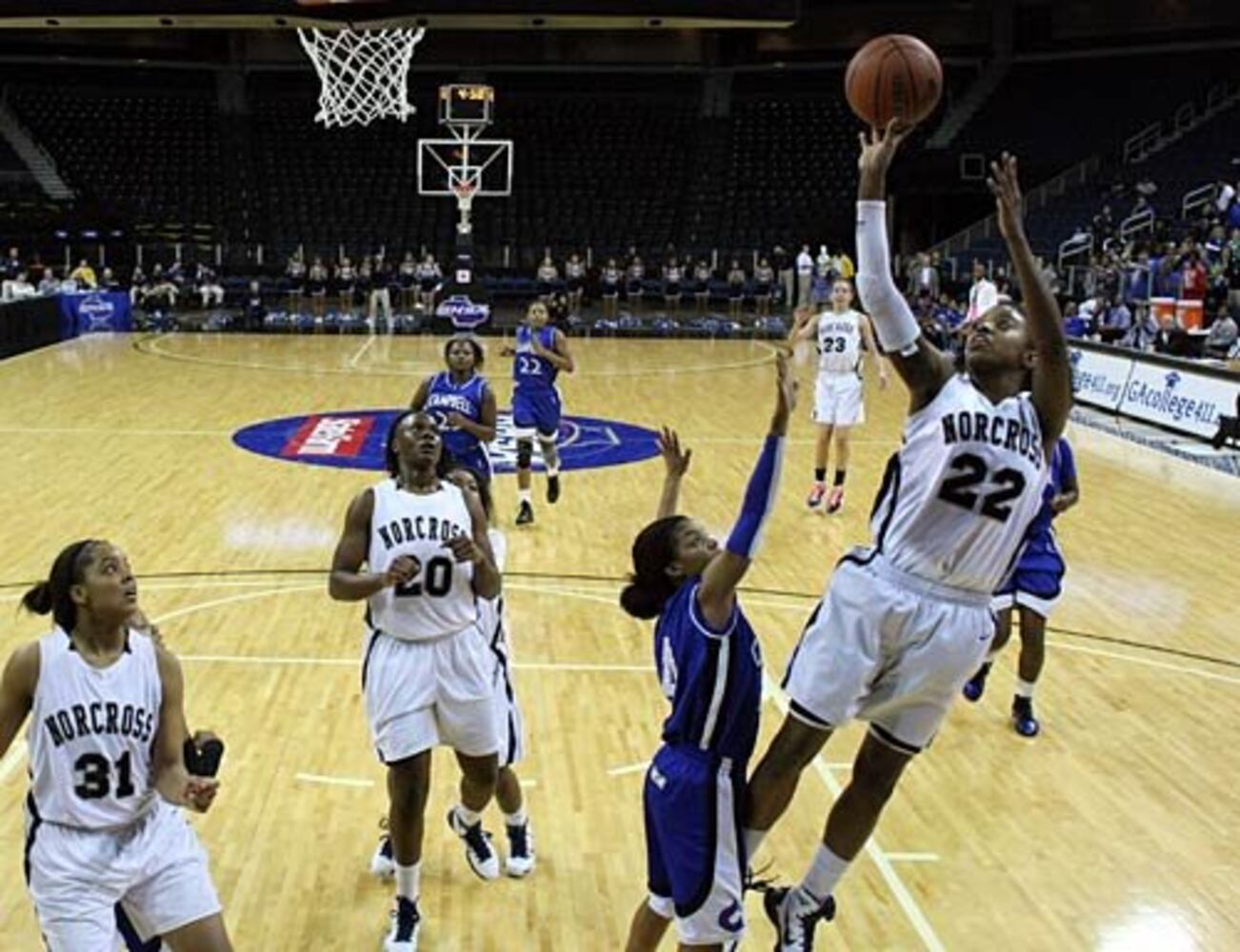 Class AAAAA semis: Norcross-Campbell