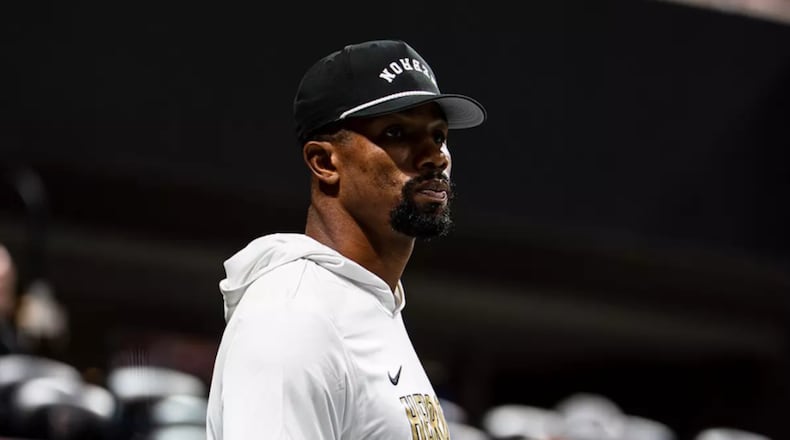 Quentin Davie was named Hebron Christian's football coach on Jan. 28, 2026. Davie is a former Northwestern player. (Hebron Christian)