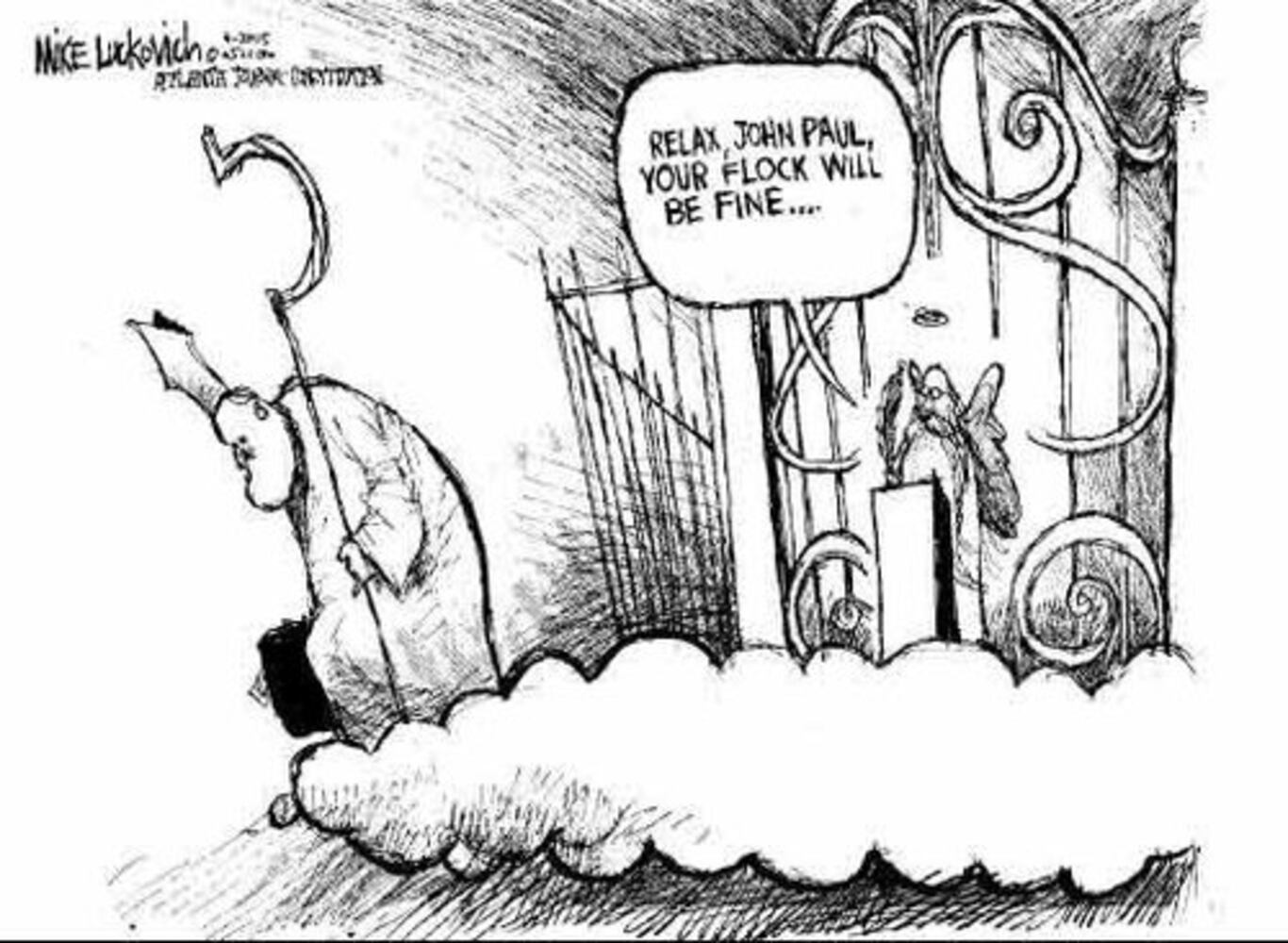 Luckovich pays tribute
