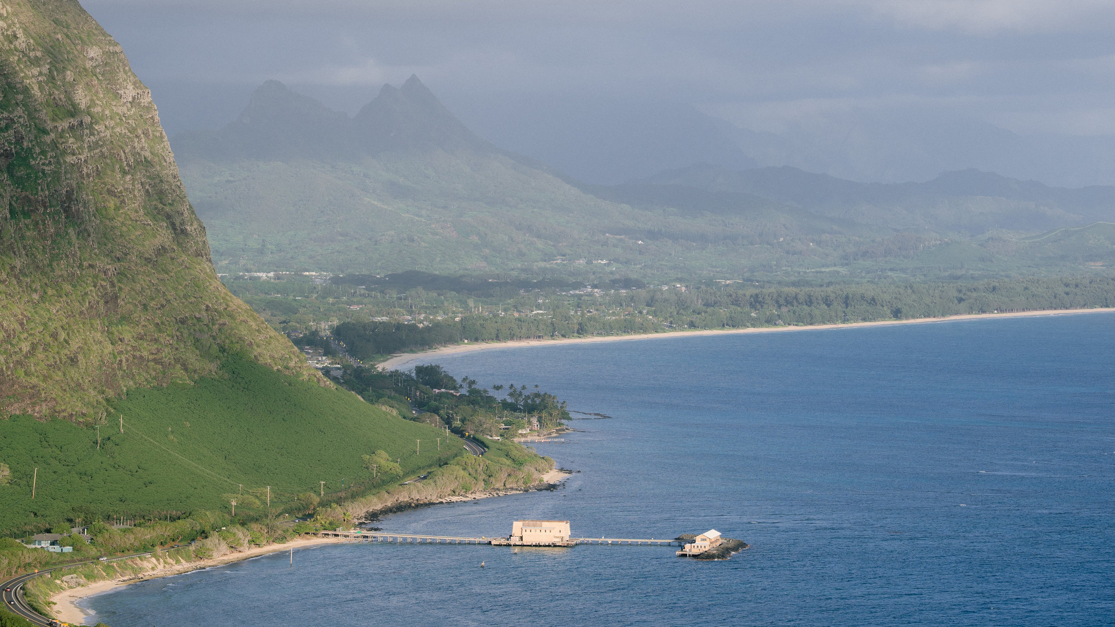 A view of the coastline from the Makapu‘u Lighthouse, on the southeast tip of the Hawaiian island of Oahu, Feb. 21, 2025. The author grew up in Hawaii. (Michelle Mishina Kunz/The New York Times)