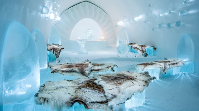 Sweden's ICEHOTEL 365 will be the first frozen hotel to stay open all year.