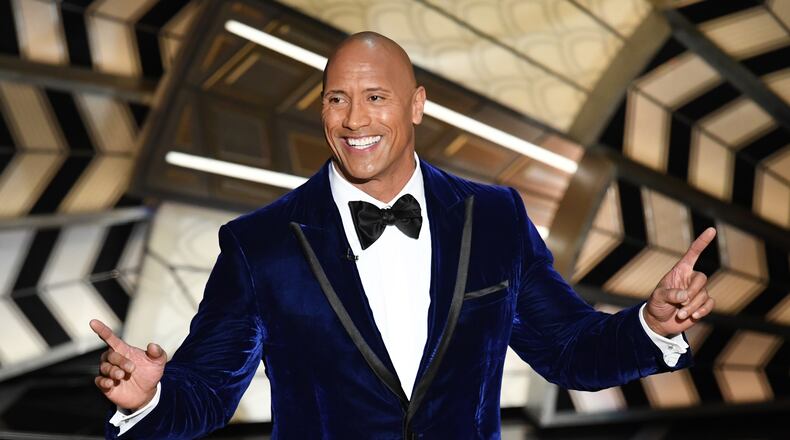 HOLLYWOOD, CA - FEBRUARY 26:  Actor Dwayne Johnson onstage during the 89th Annual Academy Awards at Hollywood & Highland Center on February 26, 2017 in Hollywood, California.  (Photo by Kevin Winter/Getty Images)