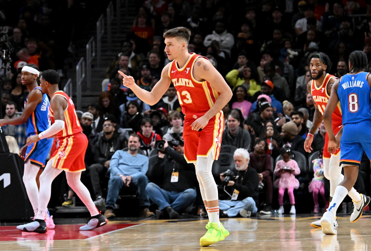 Atlanta Hawks, Oklahoma City Thunder, NBA