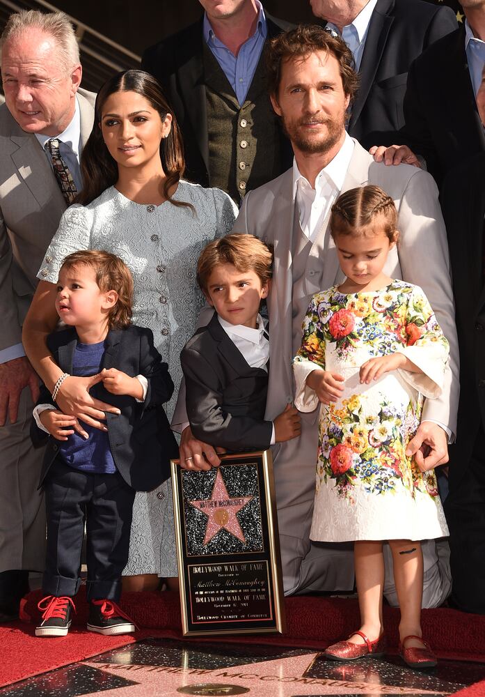 Matthew McConaughey receives star on Hollywood Walk of Fame, 11.17.14