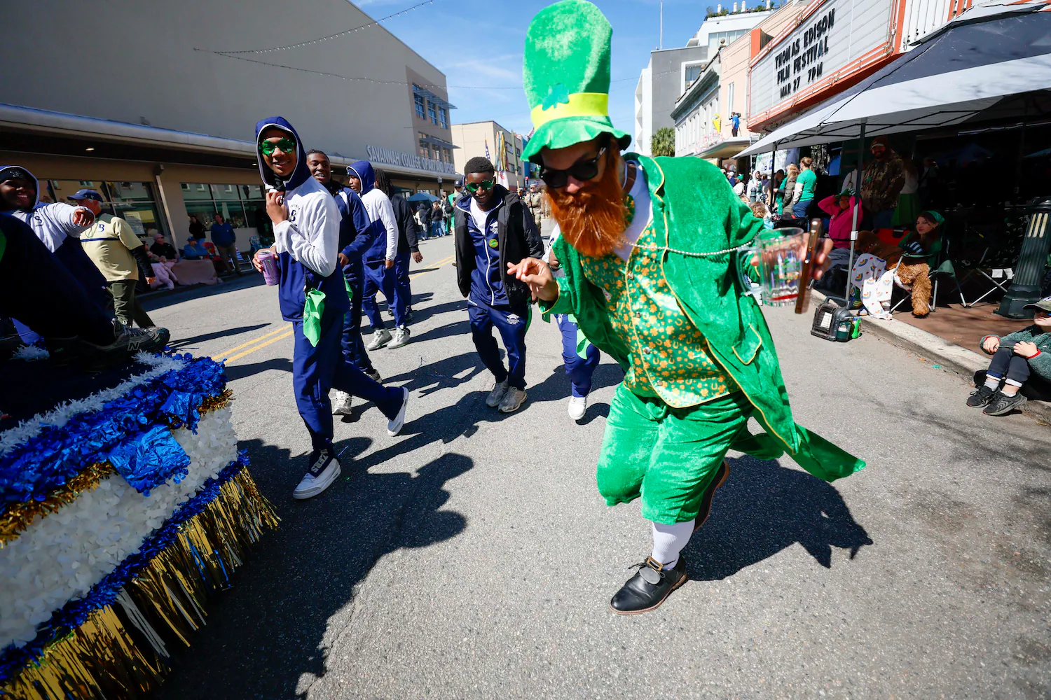 St. Patrick’s Day parade gamer