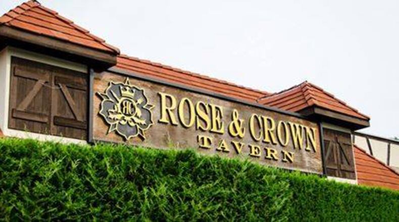 The exterior of Rose & Crown