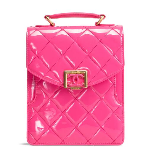 This North/South Chanel Boy bag is one example of the designer handbags available at Atlanta Luxury Bags consignment shop. (Courtesy of Atlanta Luxury Bags)