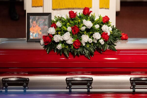 A funeral is held for 12-year-old Zyion Charles on December 10, 2022. (Arvin Temkar/The Atlanta Journal-Constitution/TNS)
