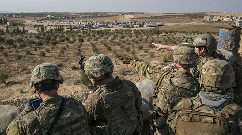 The Pentagon is considering sending several thousand additional troops to the Middle East to help deter Iranian aggression.