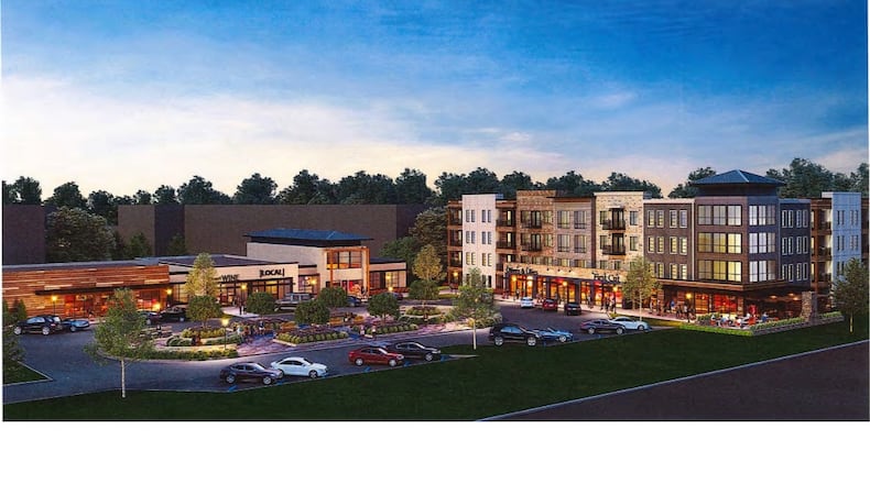 Quattrok LLC wants to build a mixed-use development with 390 apartments about a mile from the Infinite Energy Center.