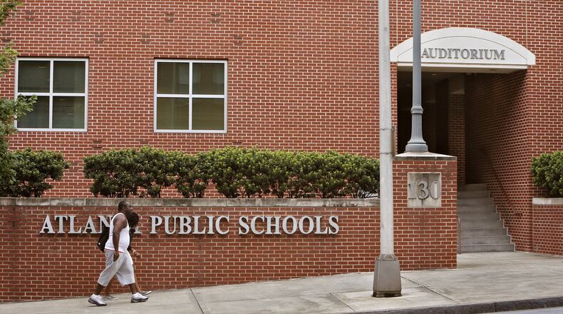 Atlanta Public Schools officials are preparing to borrow up to $120 million to help the district cover expenses while it waits for local property taxes to be collected. AJC file photo BOB ANDRES / BANDRES@AJC.COM