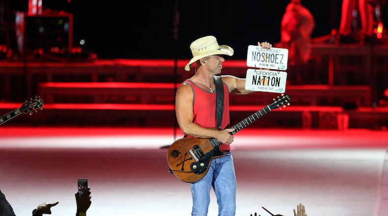 -- Kenny Chesney plays "Til It's Gone."Kenny Chesney rocked the sold out Mercedes Benz Stadium on his Trip Around The Sun Tour on Saturday night, May 26, 2018. Thomas Rhett, Old Dominion and Brandon Lay were the support acts.Robb Cohen Photography & Video /RobbsPhotos.com