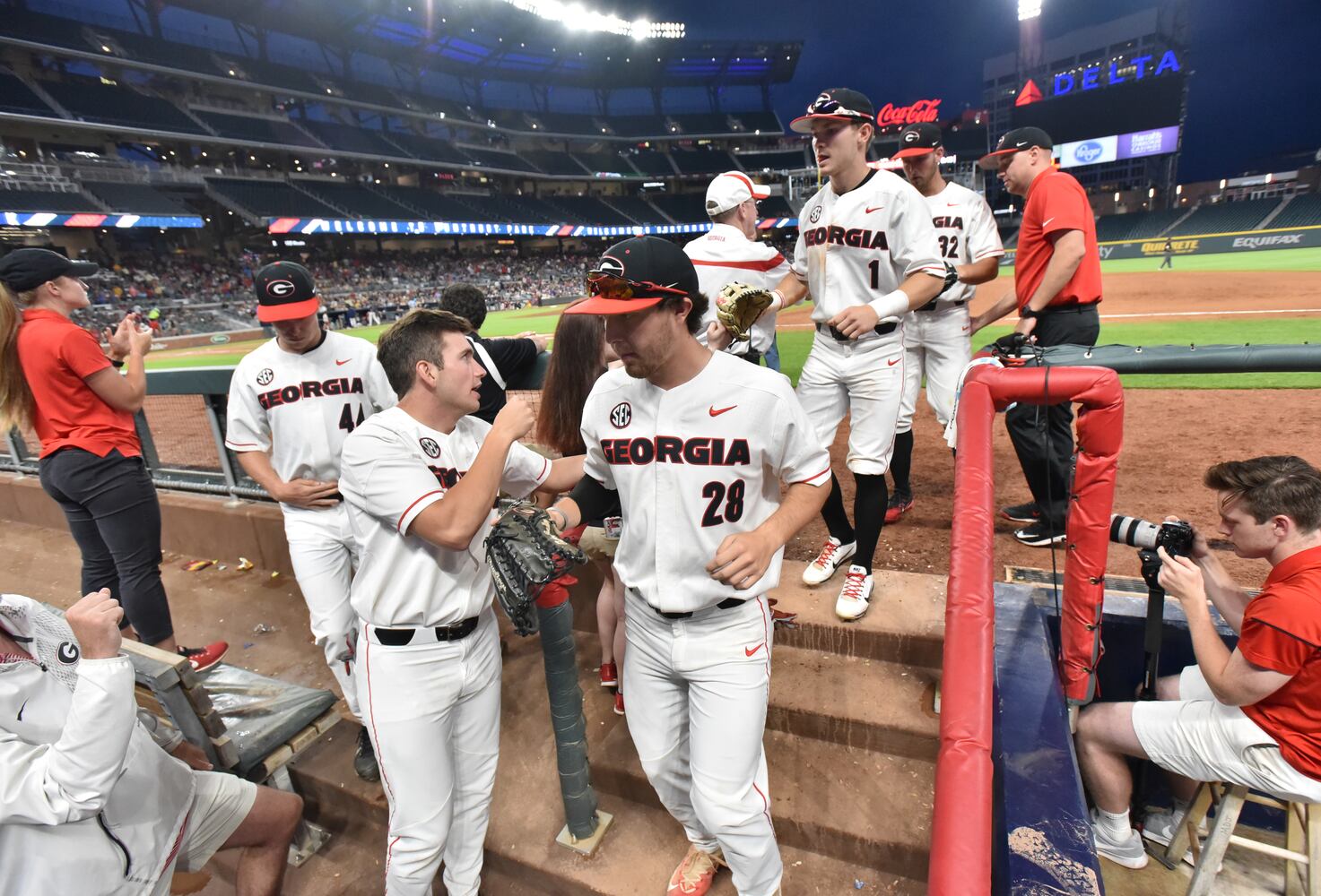 Photos: Tech and Georgia battle in baseball