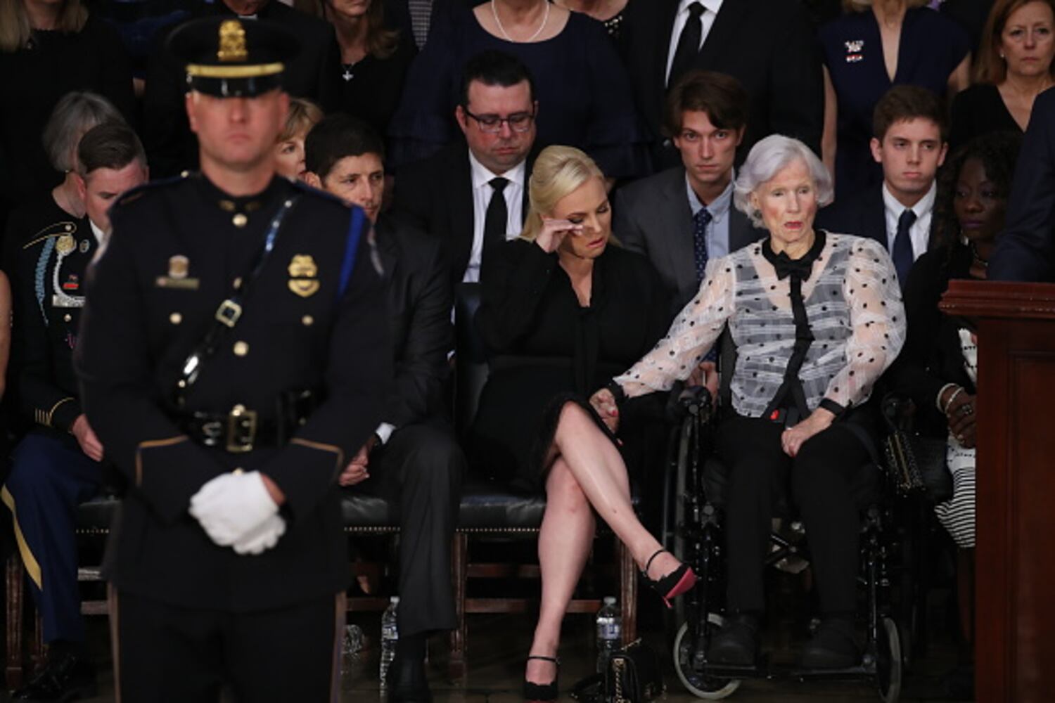 Photos: Sen. John McCain lies in state in U.S. Capitol Rotunda