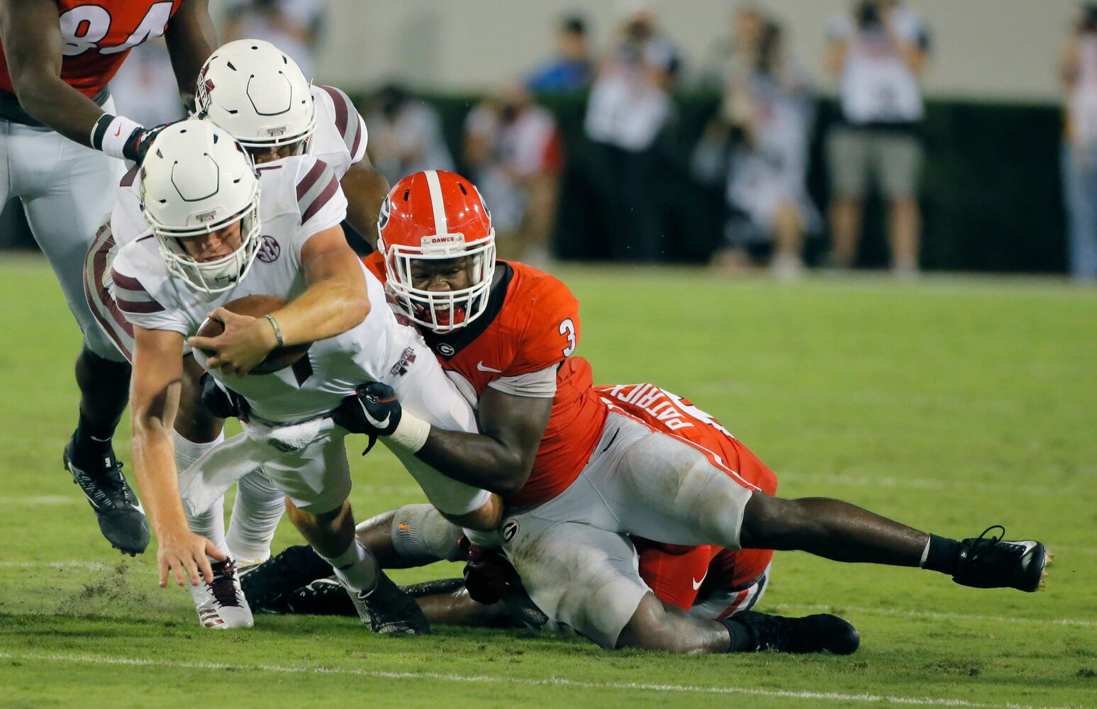 Photos: Georgia dominates Mississippi State, improves to 4-0