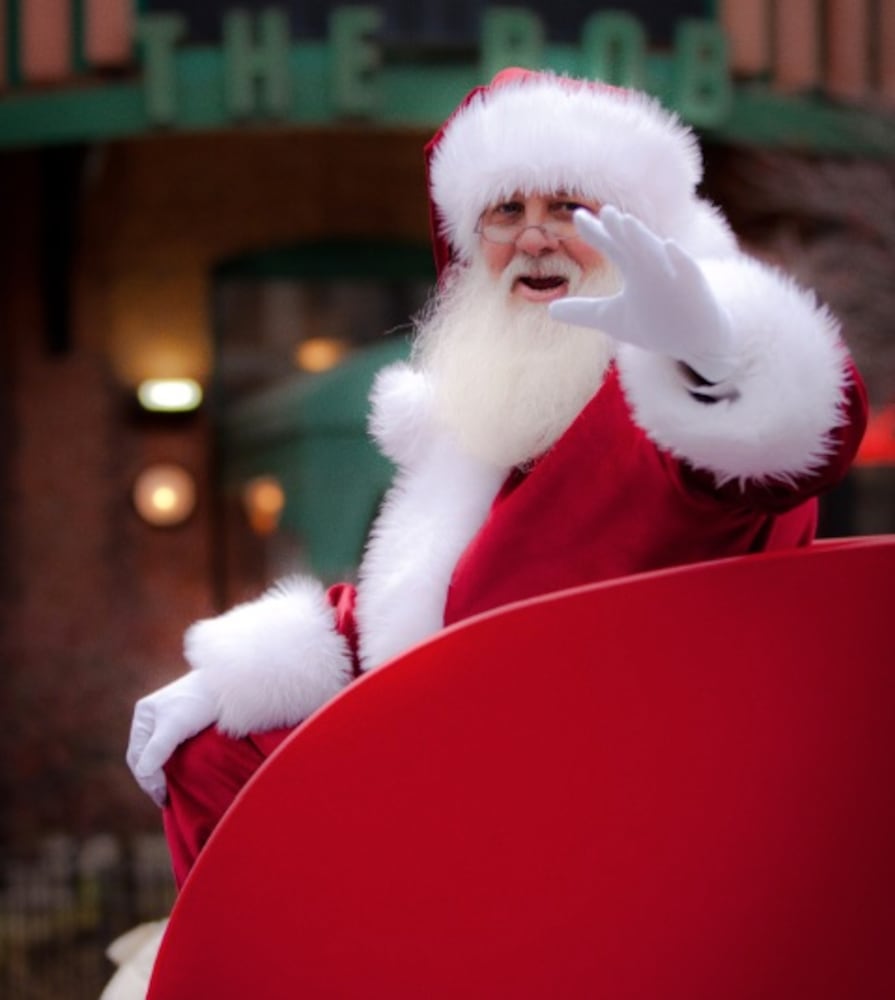 Santa through the years: Today's Santa.