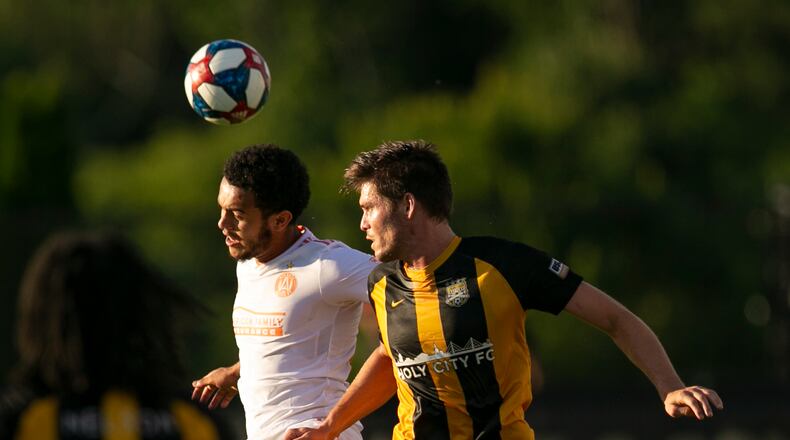 Atlanta United hosted Charleston in the fourth round of the U.S. Open Cup on Thursday at Kennesaw State. (Atlanta United)