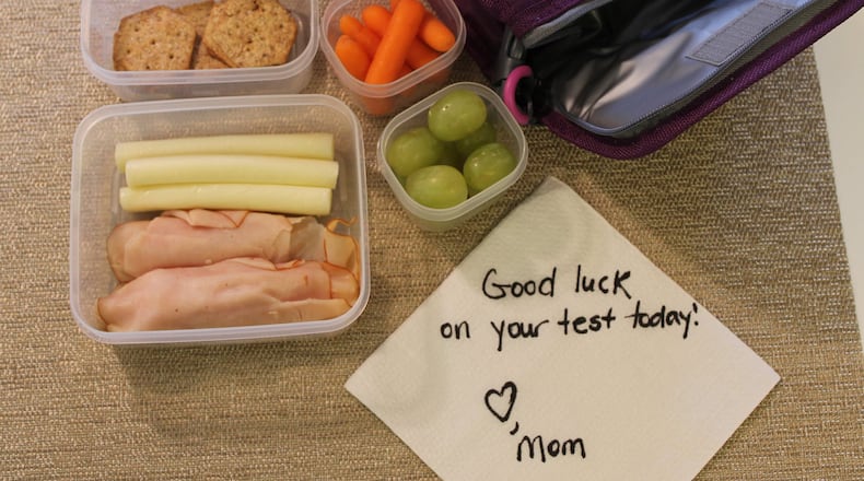 Children’s Healthcare of Atlanta Strong4Life experts say sometimes it’s not only about the food; suggesting a little surprise note by mom or dad can make a lunch extra special.CONTRIBUTED BY CHILDREN’S HEALTHCARE OF ATLANTA STRONG4LIFE