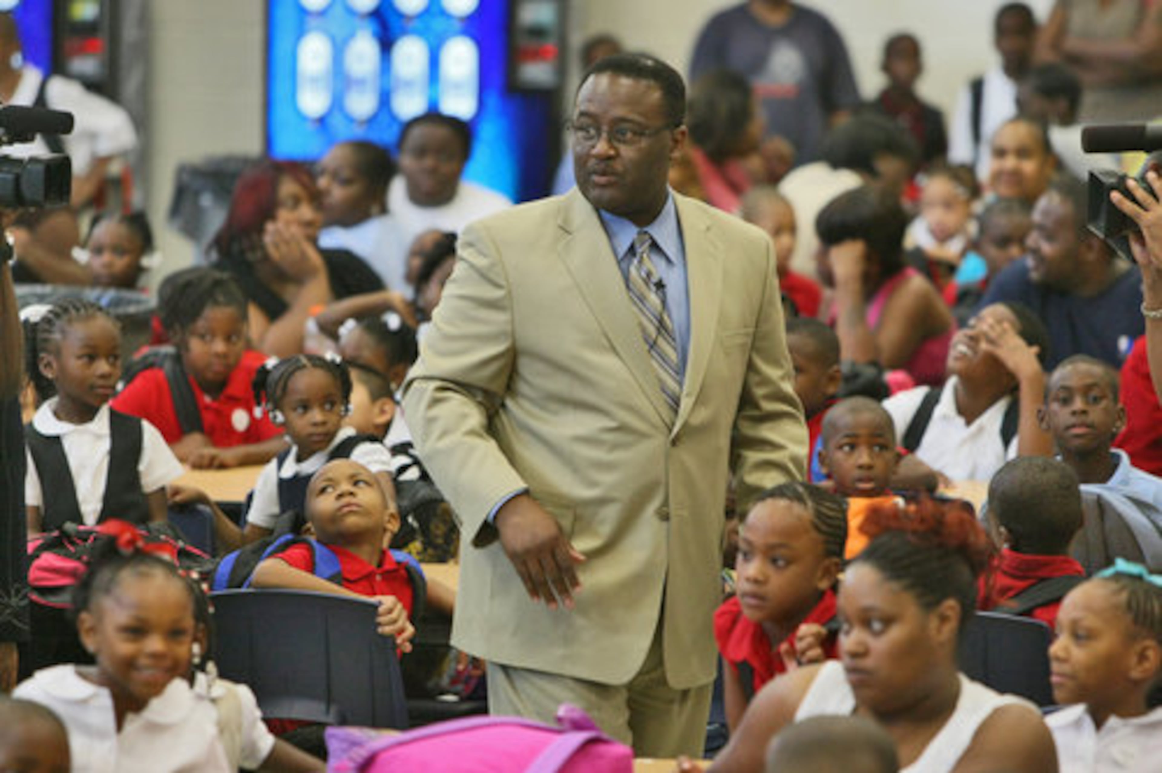 Former DeKalb teacher and principal Crawford Lewis was hired as superintendent in October 2004. In 2010, he was fired around the time he was indicted in a school construction corruption case. Lewis pleaded guilty to a misdemeanor obstruction charge. (AJC File)