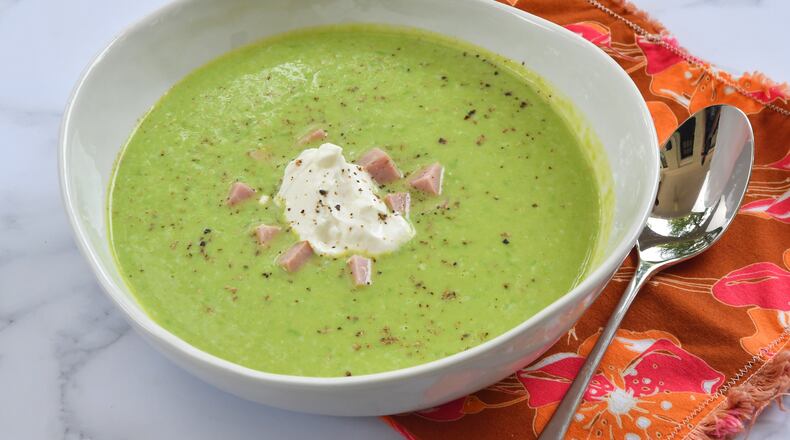Chilled Pea Soup.
(CHRIS HUNT FOR THE ATLANTA JOURNAL-CONSTITUTION)