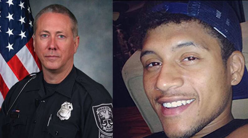 <p>Robert Olsen and Anthony Hill</p>