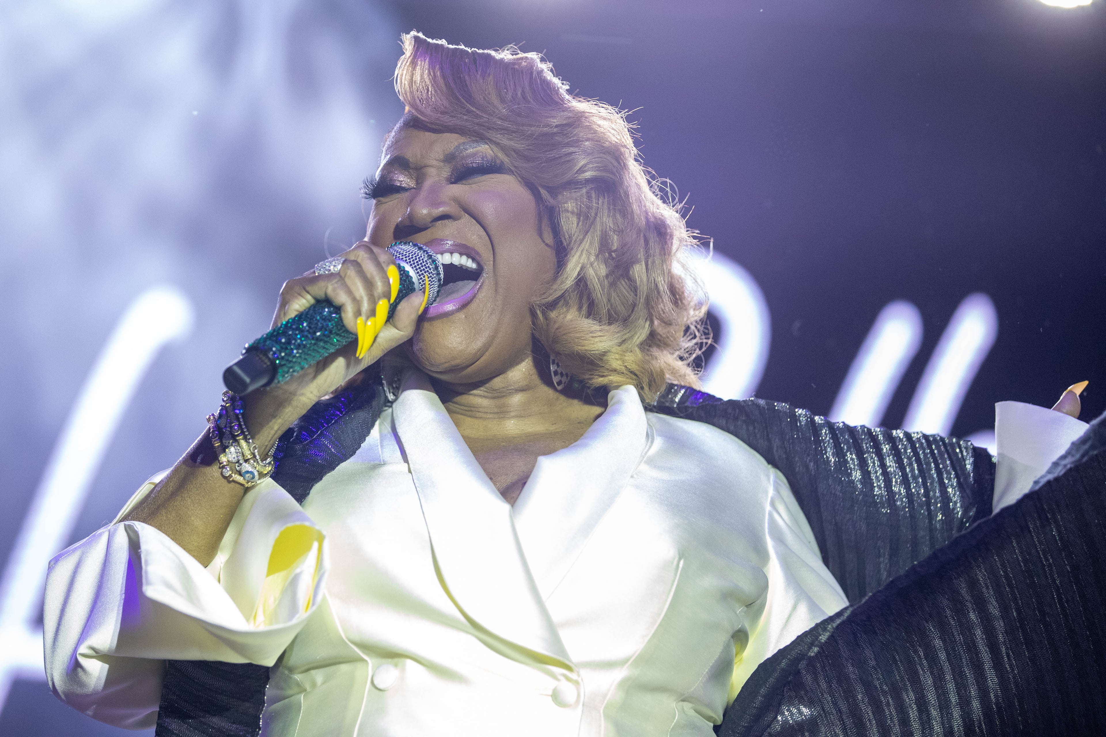 Patti LaBelle performs at the Stockbridge amphitheater in 2023. (AJC 2023)