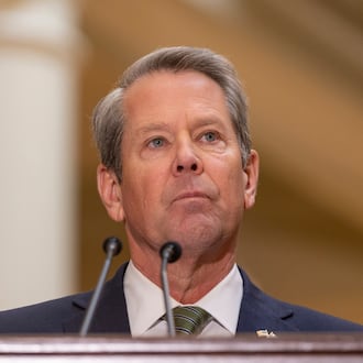 Georgia starts a new budget season with $14.6 billion in undesignated reserves, a new report shows. Gov. Brian Kemp will unveil his proposed 2027 budget in January. (Arvin Temkar/AJC 2025)
