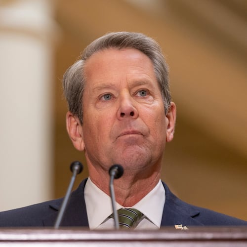Georgia starts a new budget season with $14.6 billion in undesignated reserves, a new report shows. Gov. Brian Kemp will unveil his proposed 2027 budget in January. (Arvin Temkar/AJC 2025)