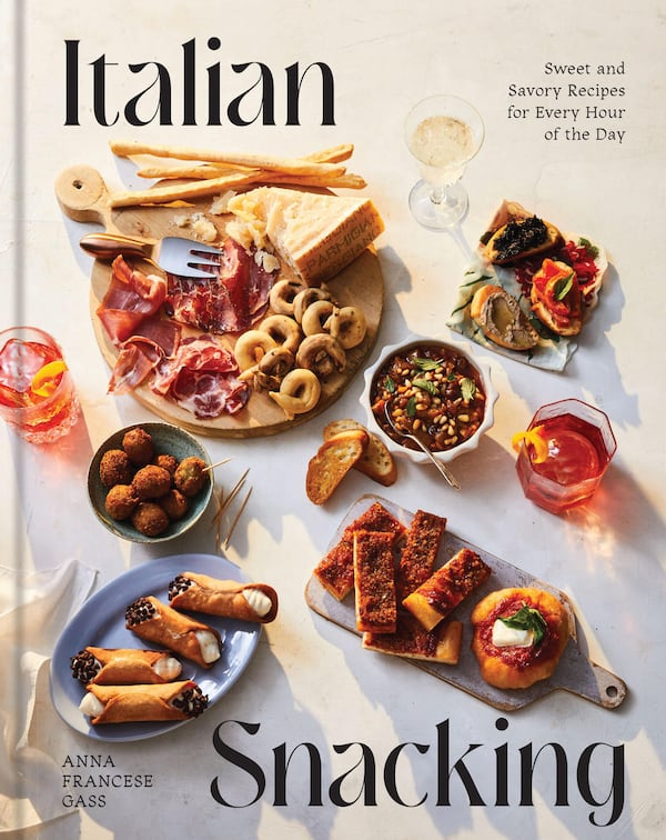 “Italian Snacking” by Anna Francese Gass (Union Square & Co., $35)
(Courtesy of Union Square & Co., an imprint of Grand Central Publishing, a division of Hachette Book Group/Linda Xiao)