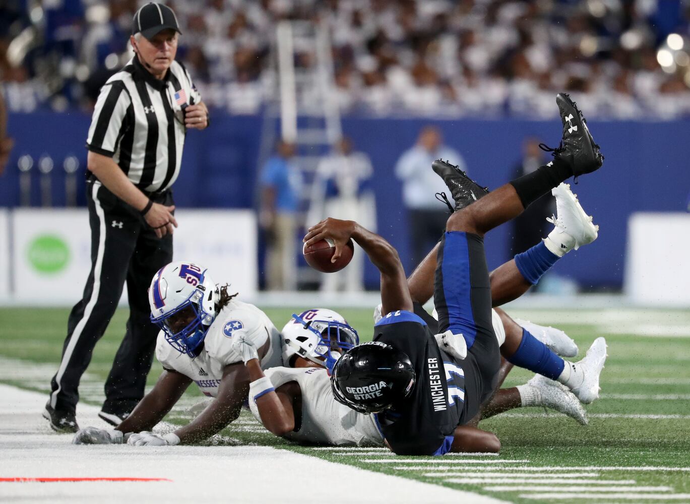 Photos: Georgia State opens season at stadium previously known as Turner Field