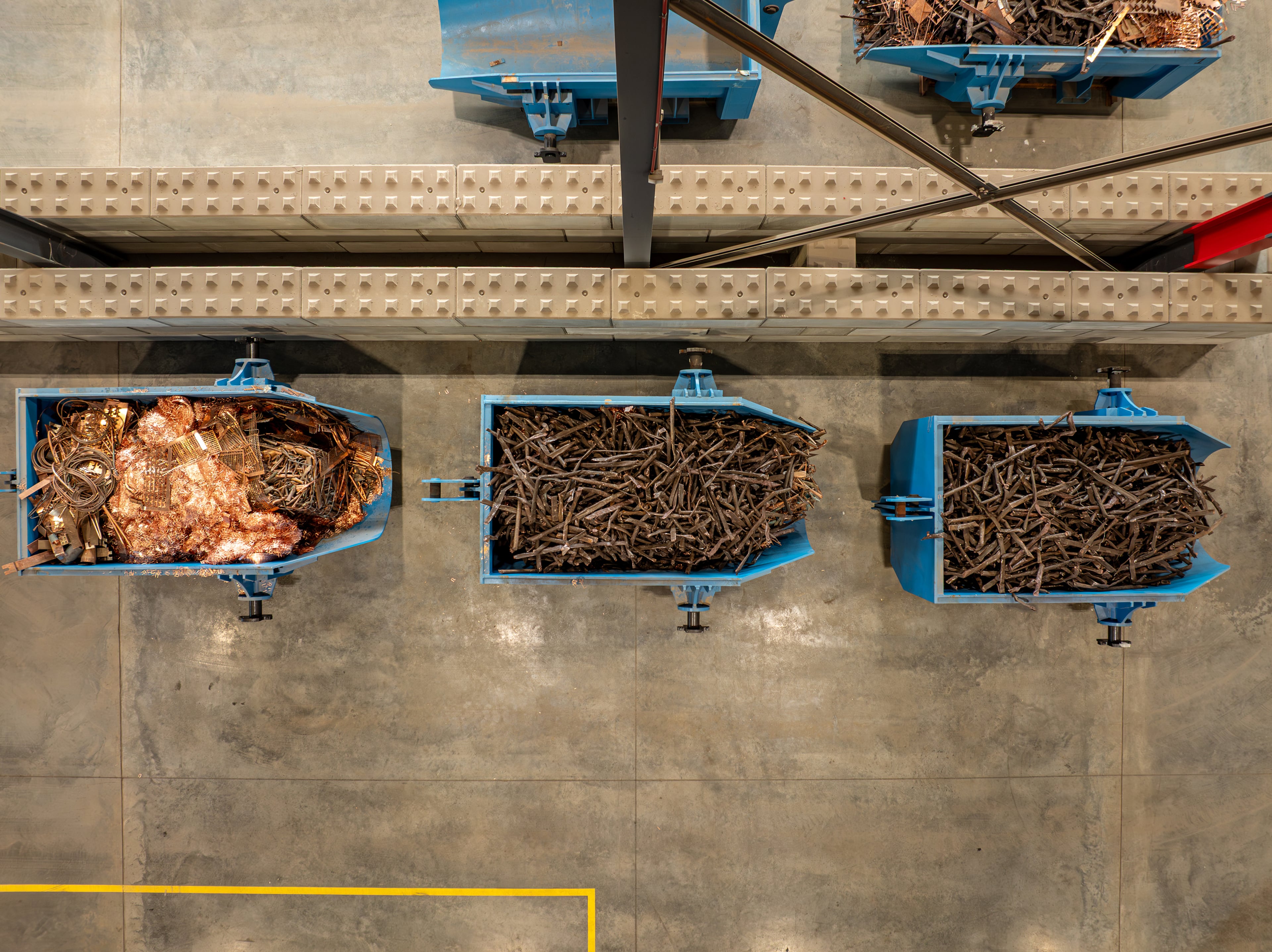 The Aurubis plant in Augusta is the first facility of its kind in the U.S. Both common and rare metals are smelted at the plant for high-tech sectors. (Courtesy of Aurubis AG)