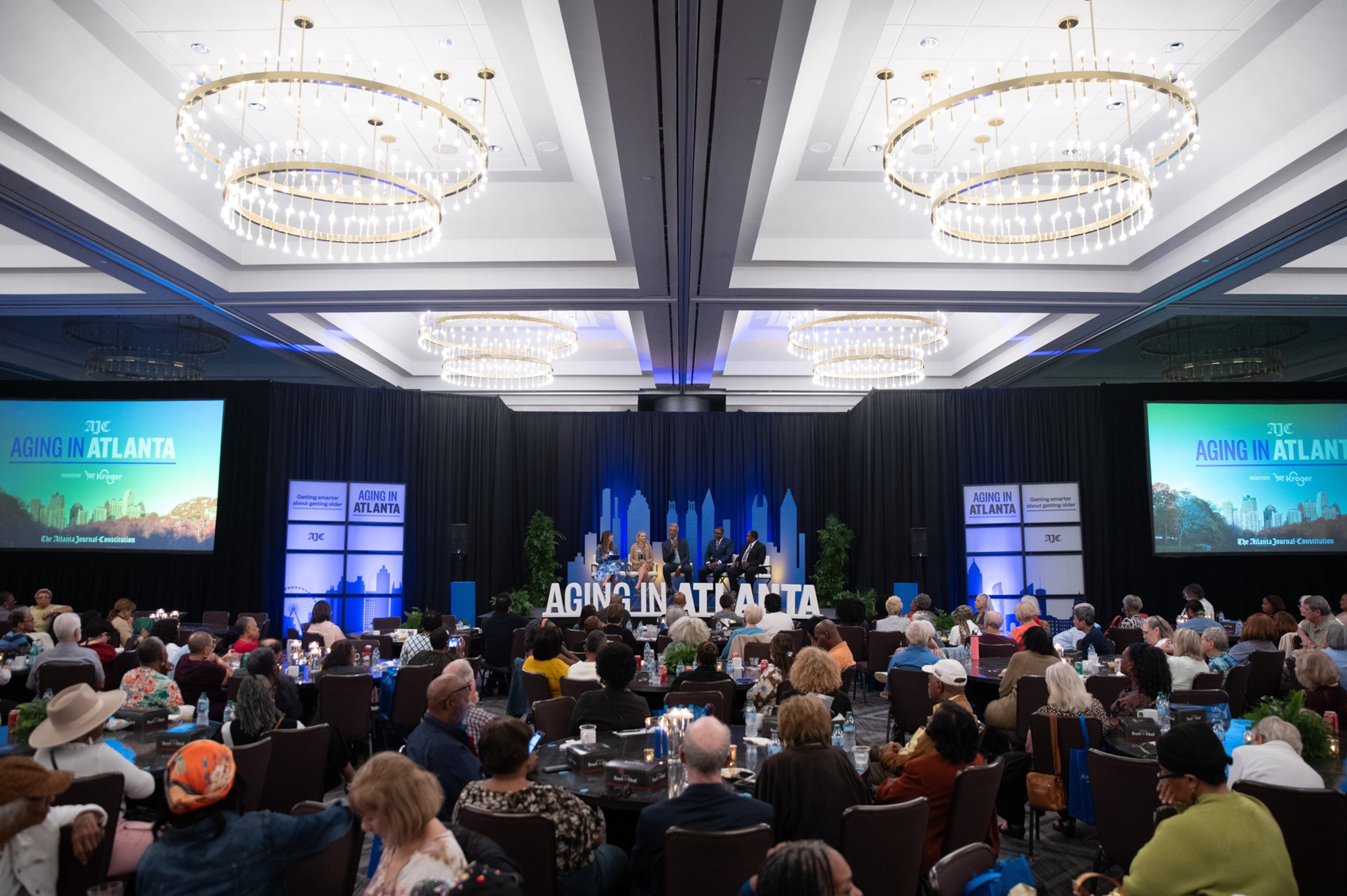 AJC editor-in-chief Leroy Chapman Jr. kicked off the event Monday.