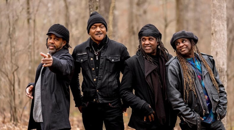 The Wooten Brothers: Victor (from left), Joseph, Roy "Futureman" and Regi Wooten).