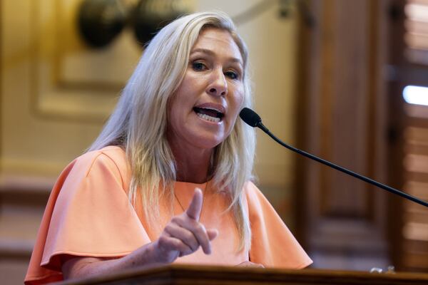 A Georgia man accused of threatening to murder U.S. Rep. Marjorie Taylor Greene, D-Rome, and her staff pleaded guilty Tuesday to a single charge of interstate threats in the federal trial court in Atlanta.