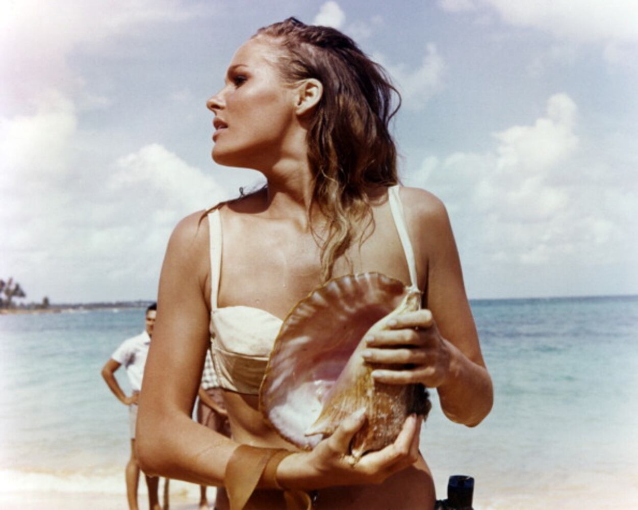 (1962) Ursula Andress played Honey Ryder in "Dr. No"