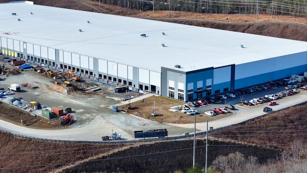 ServerFarm's new Data Center in Covington in 2025. (Miguel Martinez/AJC)