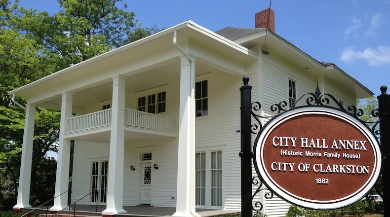 Clarkston's City Hall: the city government is exploring whether to decriminalize marijuana possession.