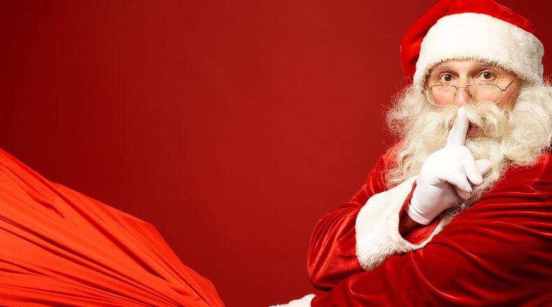 A school substitute teacher broke the big Christmas secret to first graders in New Jersey.