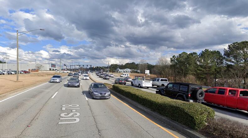 The Georgia Department of Transportation has begun resurfacing both sides of U.S. 78 from Fountain Drive in Snellville, through portions of Lilburn all the way to the Gwinnett-Dekalb County line. (Google Maps)