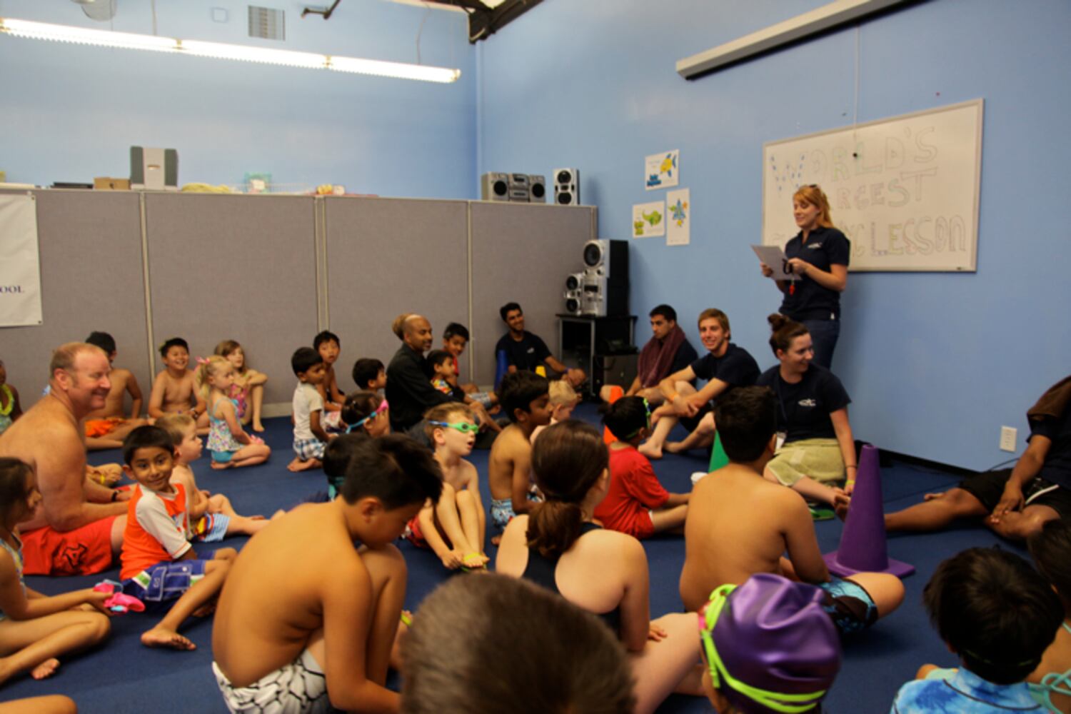 World's Largest Swimming Lesson record attempt
