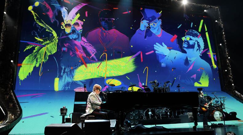 Elton John brought his Farewell Yellow Brick Road Tour to sold out State Farm Arena on Friday, November 30, 2018. He is playing another sold out concert at SFA on Saturday night.
Robb Cohen Photography & Video /RobbsPhotos.com