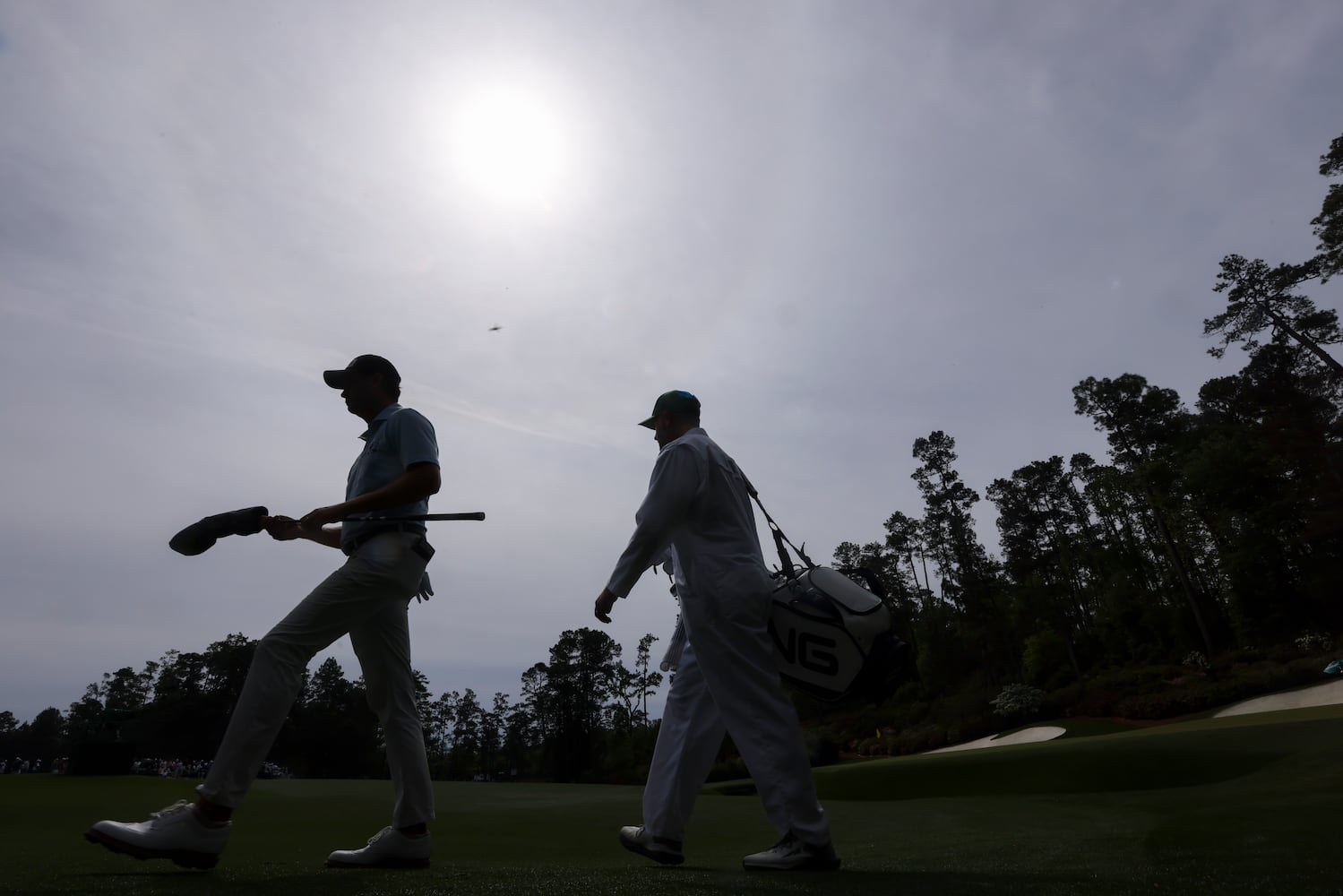 Masters practice round Tuesday