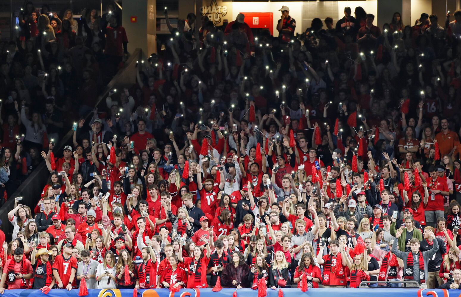 Photos: The scene as Georgia falls to Texas in the Sugar Bowl