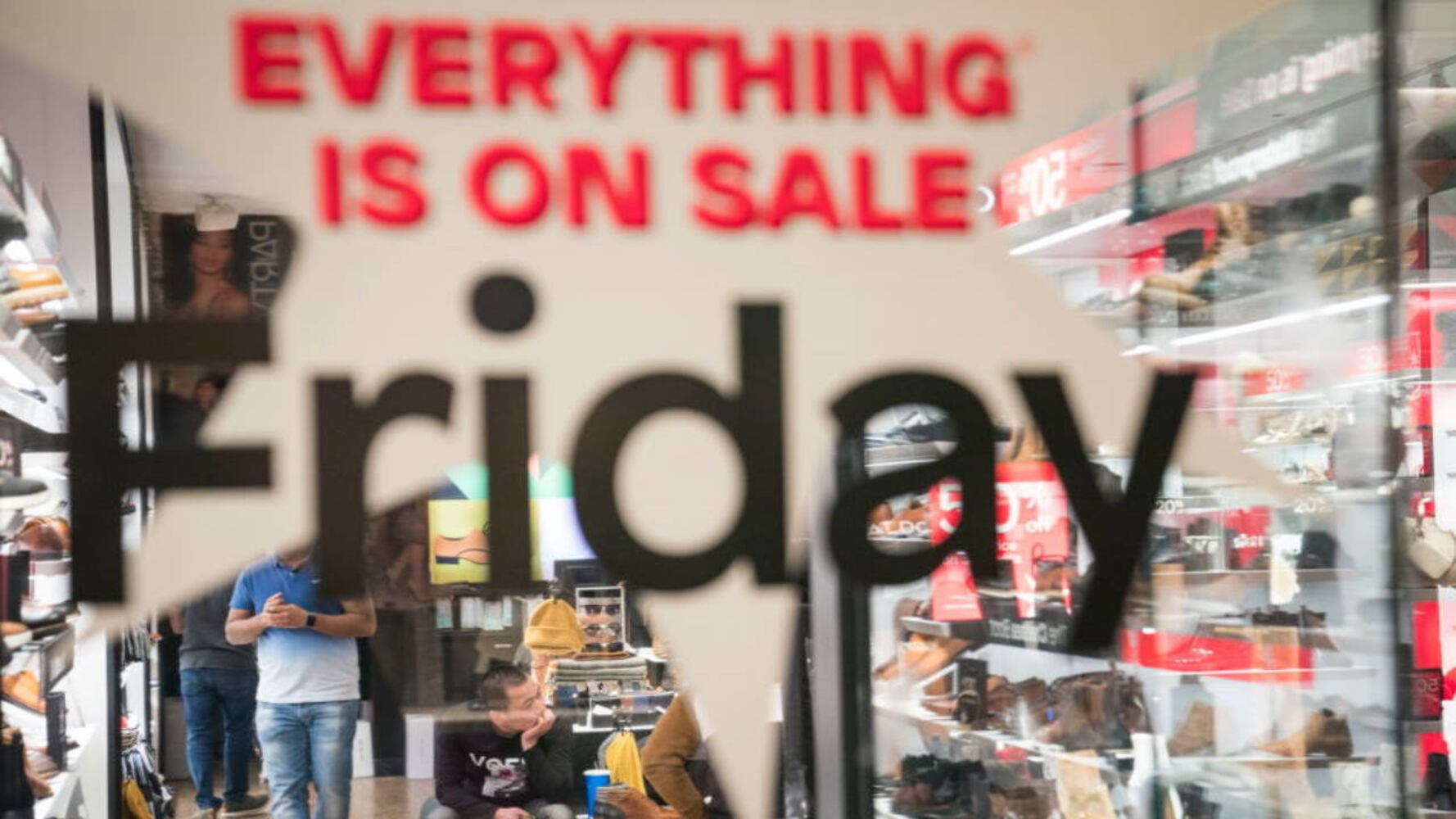 Photos: Shoppers turn out in force for Black Friday