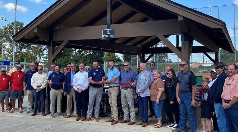 With help from a $250,000 grant from Pilgrim's, various improvements have been made to the Richard “Hunky” Mauldin Sports Complex at Kenney Askew Memorial Park. (Courtesy of Cherokee County)
