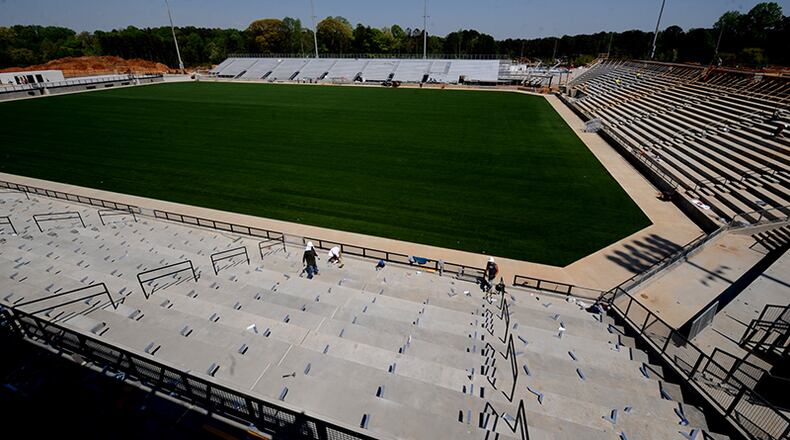 Kennesaw State's stadium seats 8,300.